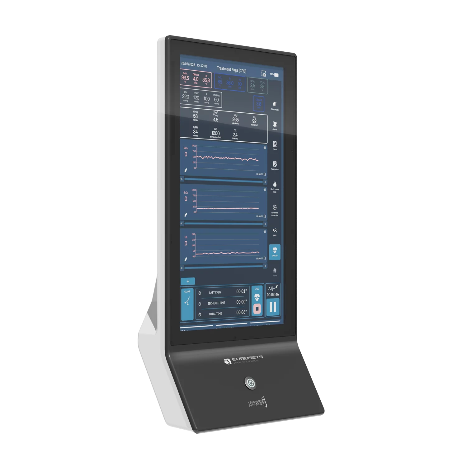 מוצרי EuroSets לתמיכה לב-ריאה